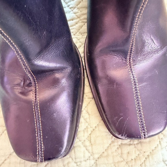 G.H. Bass & Co. Chocolate Ankle Booties - Picture 2 of 5